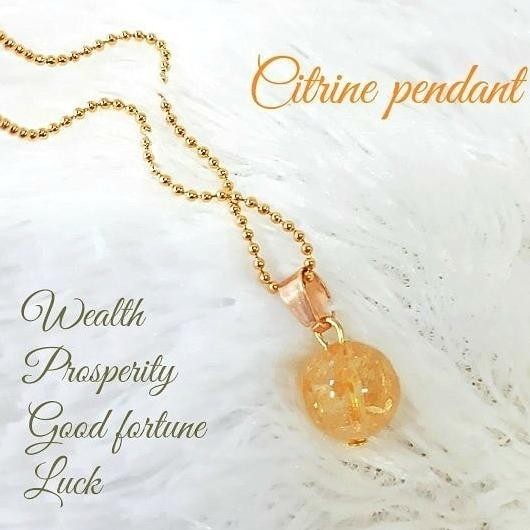 CITRINE PENDANT - INCLUDE KALUNG