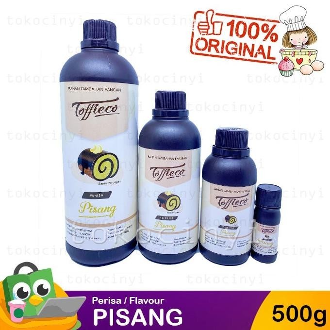 

Toffieco Flavour / Perisa - Pisang / Banana 500 Gr