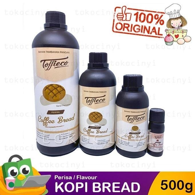 

Toffieco Flavour / Perisa - Coffee / Kopi Bread 500 Gr