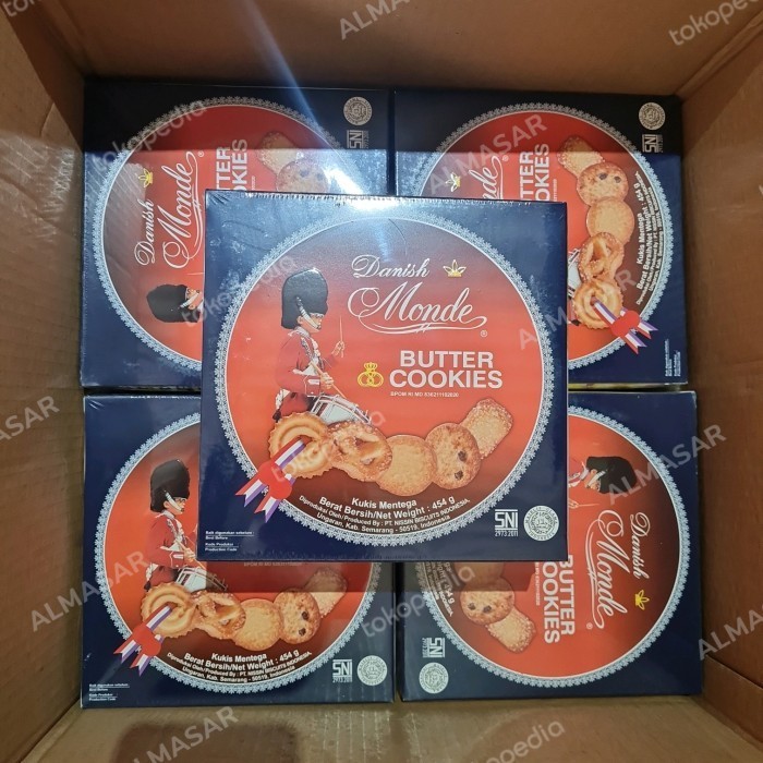 MONDE BUTTER COOKIES 454GR