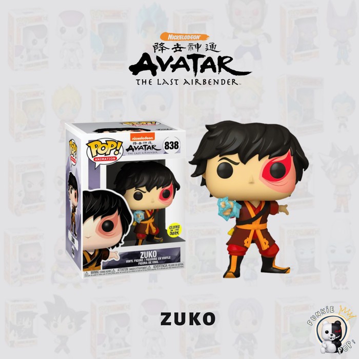 Ready Funko POP! Avatar The Last Airbender - Zuko #838