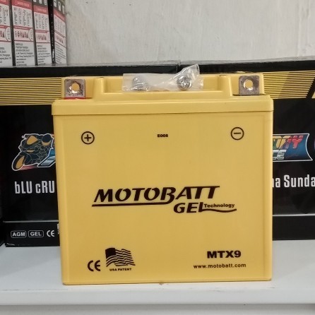 Aki Motor Suzuki Thunder 125, Thunder 250 Mott Mtx9 Aki Kering