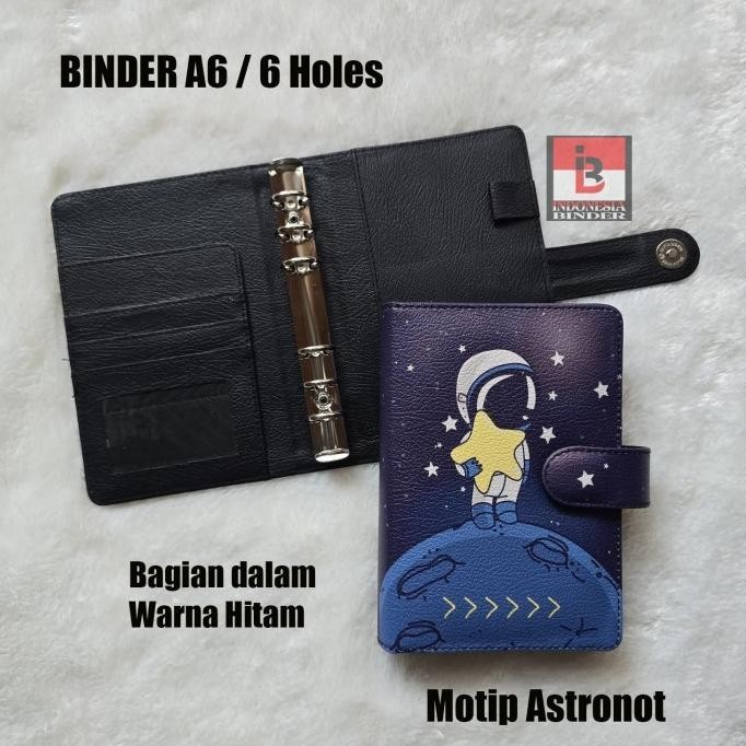 

Binder Motip Printing Uk.A6 Ring 6 (13cm x 18,5cm) 12 motip pilihan