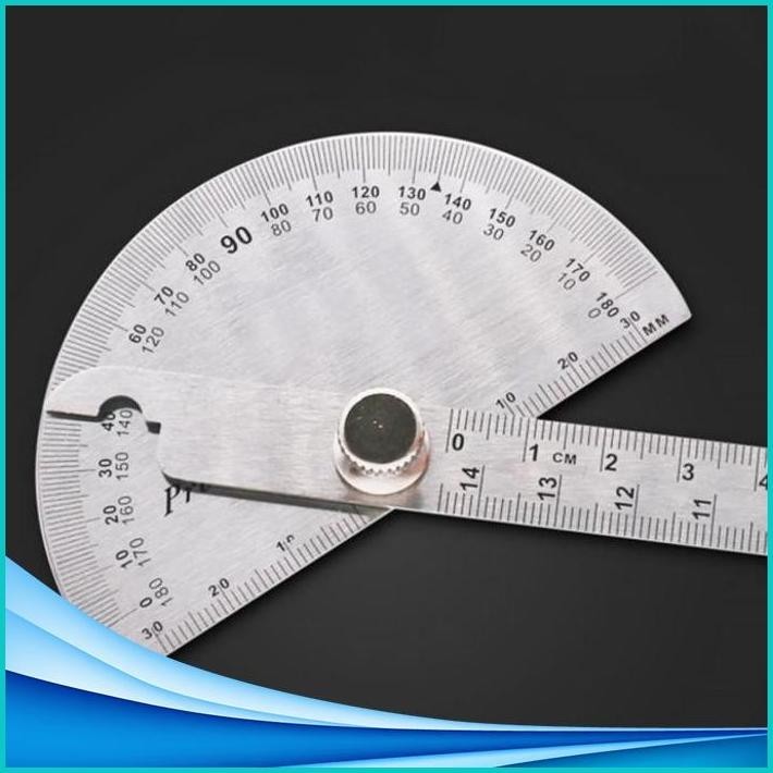 

(HST) PENGGARIS PROTACTOR STAINLESS BUSUR DERAJAT 10 HALF ROUND