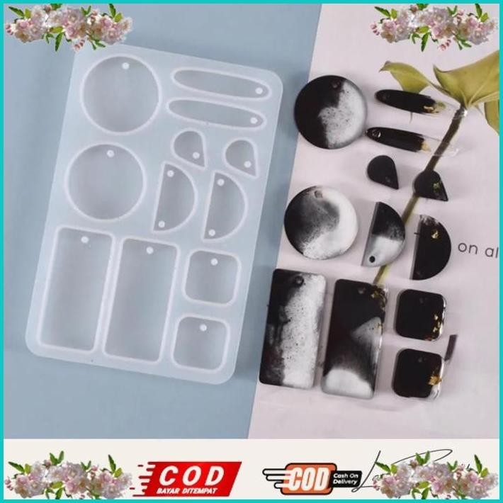 READY CETAKAN SILIKON LIONTIN / CETAKAN RESIN ANTING / KEYCHAIN RESIN MOLD / CETAKAN RESIN KALUNG / 