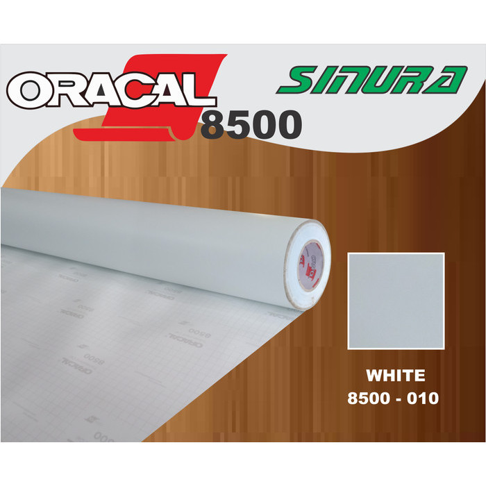 Sticker Oracal Seri 8500-010 White // Sticker Untuk Neonbox