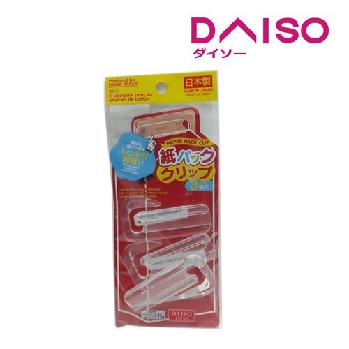 

Daiso Paper Pack Clip