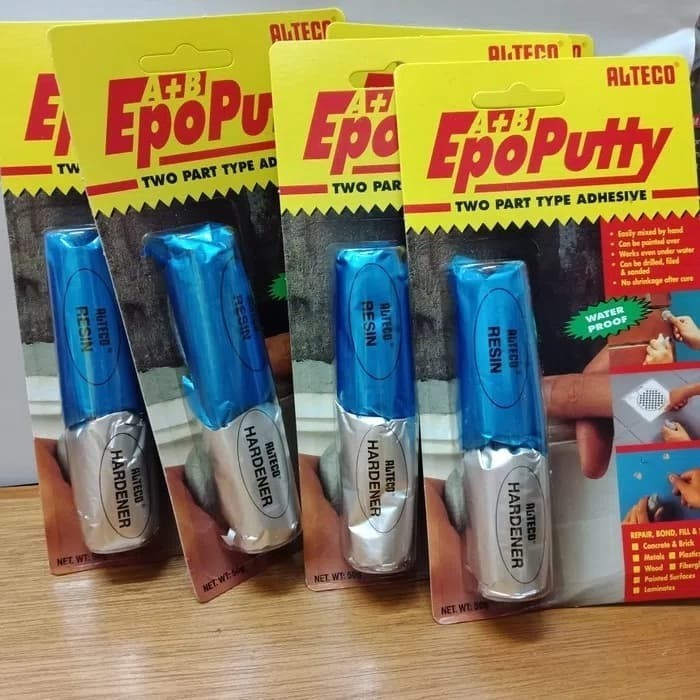 

Lem Epoputty Alteco / Epoxy / Epo Putty Lem Serbaguna 50 Gr