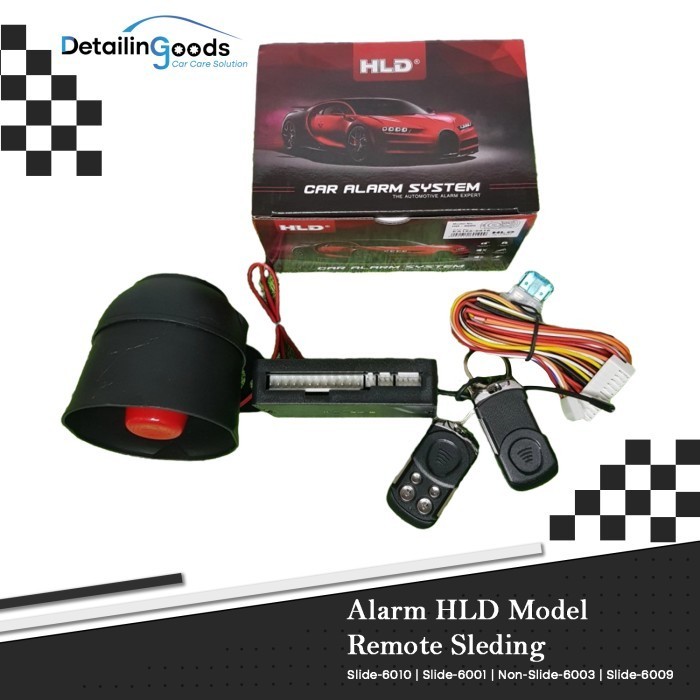 Gercep Alarm Hld Model Remote Sleding Alarm Mobil Universal Alarm Mobil