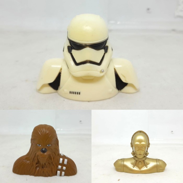 

ori set disney star wars pencil topper stormtrooper chewbacca c-3po gigim608