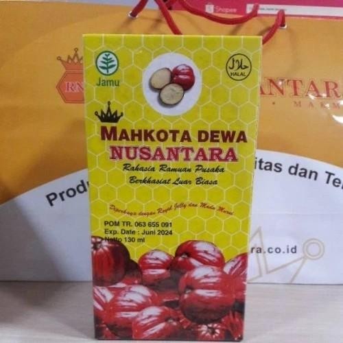 

Madu Mahkota Dewa Nusantara Kualitas Bagus Kualitas Terbaik