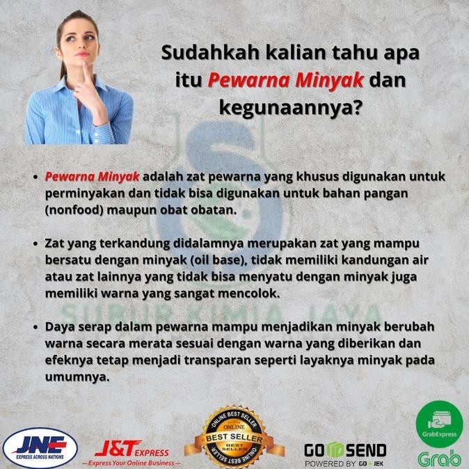 

Ospiritso Candle Red 1615 Pewarna Merah Basis Minyak / Solvent 250 Gr