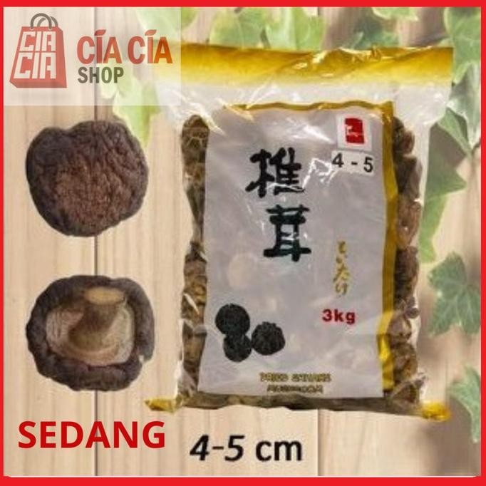 

Jamur Shitake Kering 3 Kg Premium Dried Mushroom Hioko Tongku Xiangku