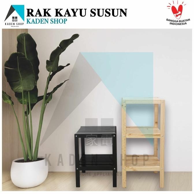 Rak Kayu Susun 3