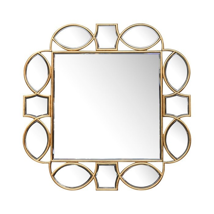 Ready INFORMA - CERMIN DINDING - WALL MIRROR JA-17 80X80CM GOLD