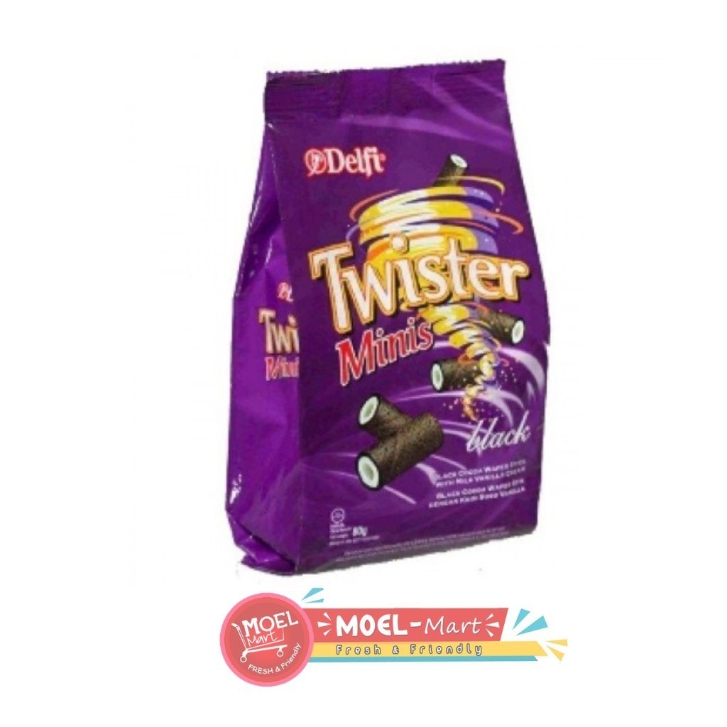 

DELFI Twister Minis Black 70gr