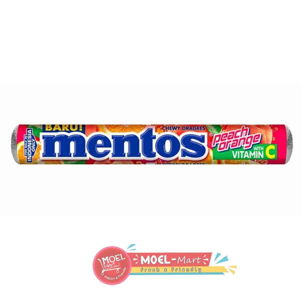 

MENTOS ROLL PEACH ORANGE 37GR