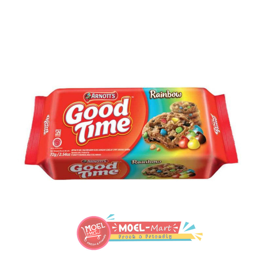 

GOOD TIME RAINBOW CHOCOCHIPS 80GR