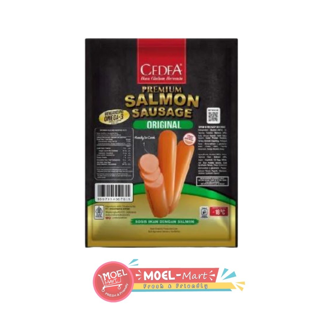 

CEDEA PREMIUM SALMON SAUSAGE 290GR