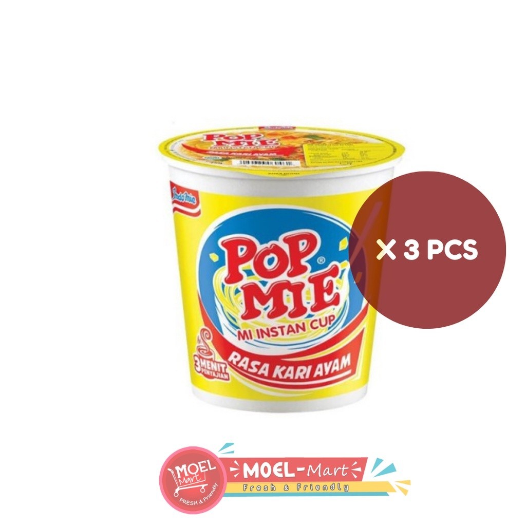 

POP MIE Rasa Kari Ayam 3pcs x 75gr