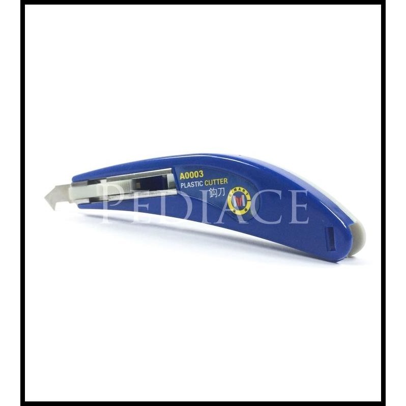 

GRATIS ONGKIR PLASTIK / PLASTIC CUTTER STAINLESS C-MART A0003 TAIWAN FREE 2 BLADES