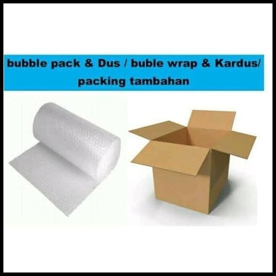 

HOT DEAL TAMBAHAN PLASTIK BUBBLE (BUBBLE WRAP) & DUS UNTUK PACKING BARANG BESAR !!