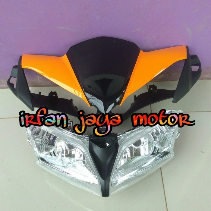 Promo Batok Kepala Lampu Depan Sen + Lampu Honda Repsol Blade New Terbaik