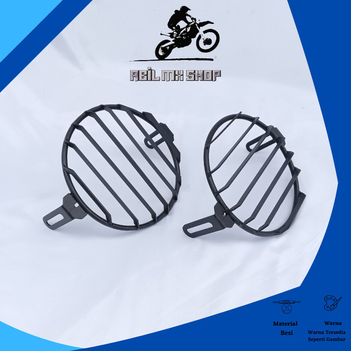 Termurah Cover Lampu Pnp Kawasaki W175 W 175 Grill Headlamp W175 Murah