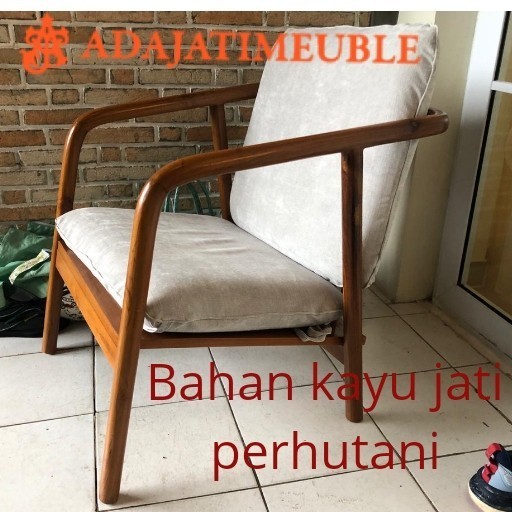 Kursi teras minimalis jati murah jepara