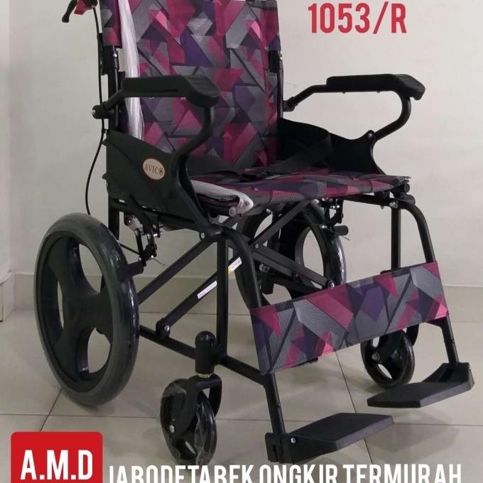 Kursi Roda Travel Avico Black/Link Gojex