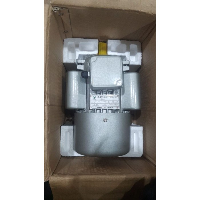 Electro Motor Dinamo 1 Phase 1 HP / PK 4 Pole 1400 RPM CROWN