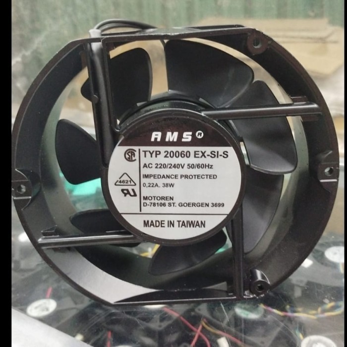 Fan AMS 220V 38W TYP 20060 EX-SI-S 17cm