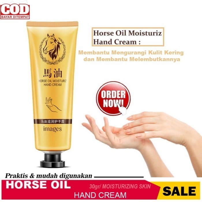 

LUCKY77 - Images Hand cream Horse Oil Anti Penuaan Mencegah Keriput/