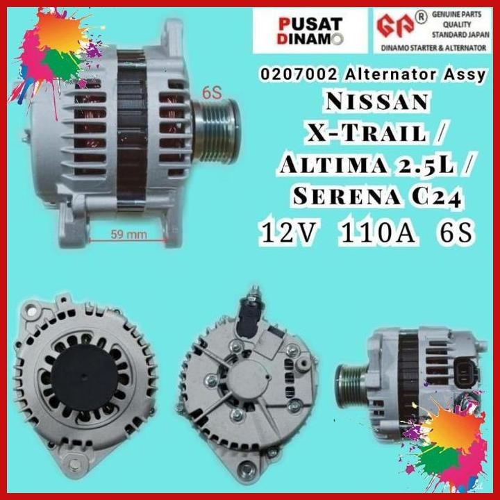 (PSD) DINAMO ALTERNATOR GP NISSAN X-TRAIL / NISSAN ALTIMA 2.5 L / SERENA C24