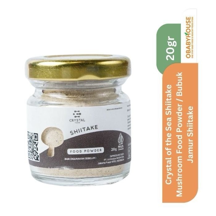 

Akko - Crystal Of The Sea Shiitake Food Powder / Bubuk Jamur Shiitake 20 Gr