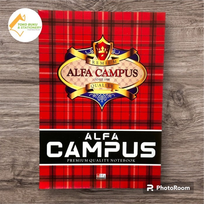 

Buku Tulis Alfa Campus 50 Lembar Isi 10 Buku - TBS