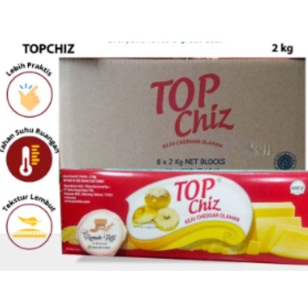 

Keju Topchiz 2000gr - Depo Frozen Airmadidi