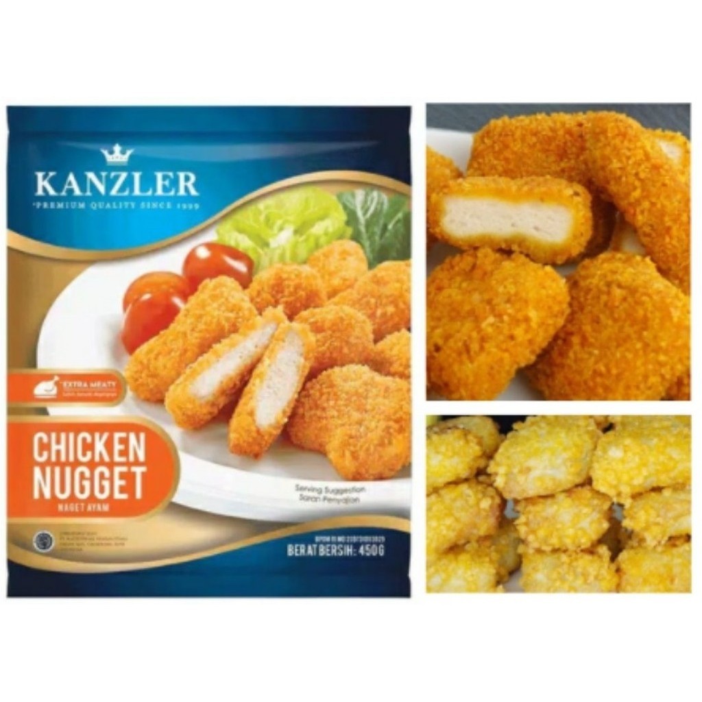

Kanzler Chicken Nugget 450gr - Depo Frozen Airmadidi