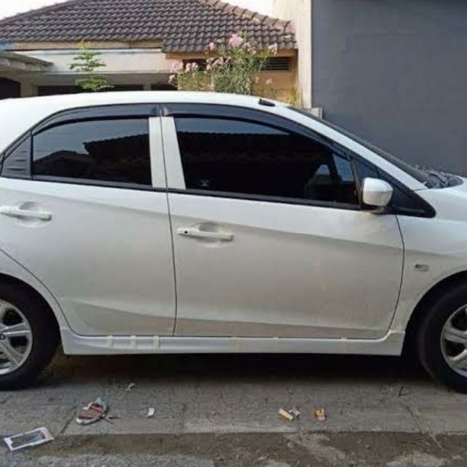 Side Skirt Honda Brio Lama 2012-2017 Fiber Ori