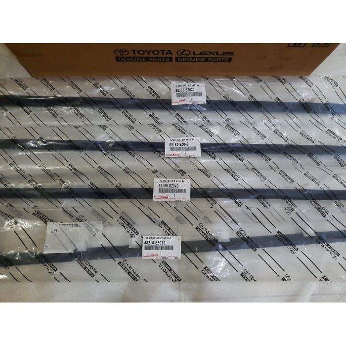 Pelipit Karet Kaca Pintu Avanza Xenia 2012 2013 2014 2015 1 Set Ori Ori