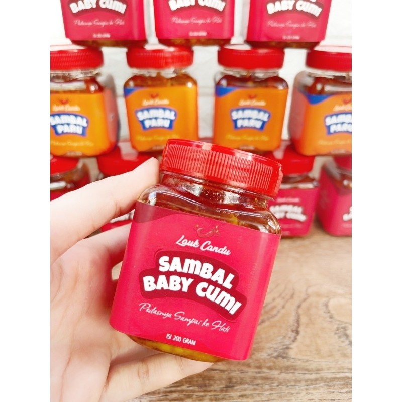 

Sambal Baby Cumi lauk candu