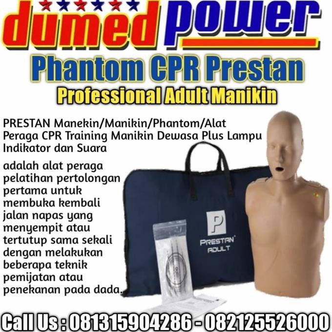 Prestan Manekin/Manikin/Phantom/Alat Peraga Pelatihan Cpr/ Rjp Murah