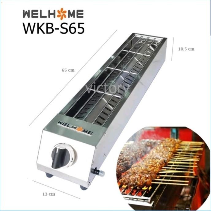 Kompor Gas Pemanggang Sate 65Cm Bonstania