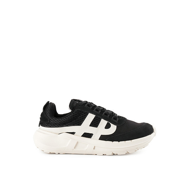 Hush Puppies Sneakers Wanita Seventy8 Runner Bold Black Textile