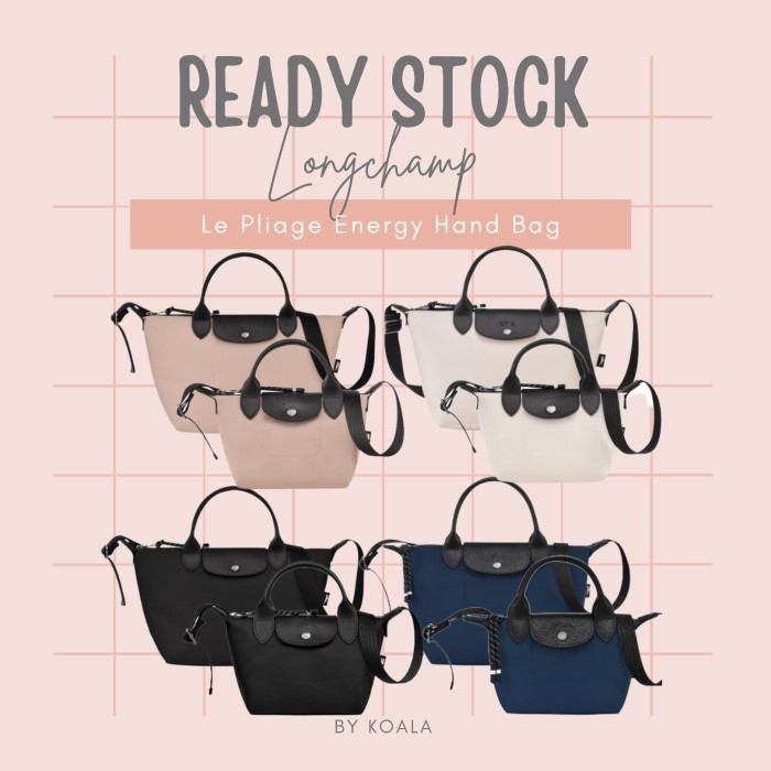 [READY STO] Tas Longchamp LC Le Pliage Energy Hand Bag