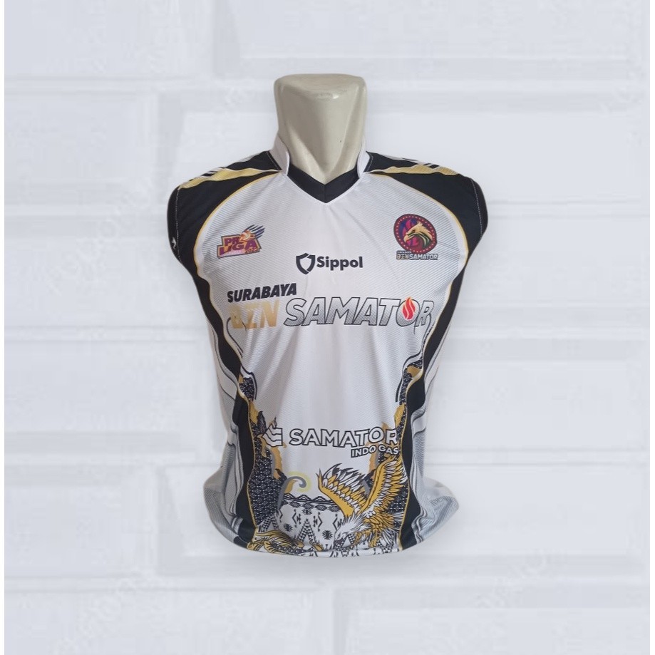 QPI BAJU ATASAN VOLLY PROLIGA 2023 SURABAYA BIN SAMATOR KODE 205 AG9