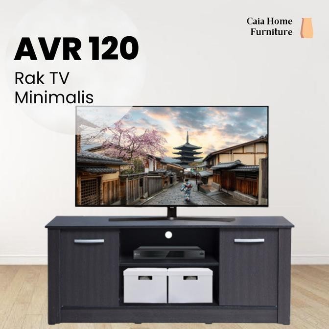 Rak Meja TV Modern Minimalis Murah Kapasitas 43" Inch AVR 120 LM