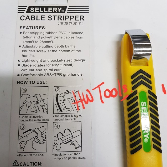 Pengupas Kabel / Wire Cable Stripper 4-28Mm 88-971 Sellery