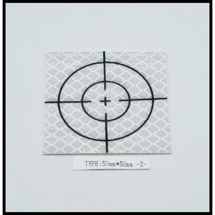 

GRATIS ONGKIR REFLECTOR 50X50MM 50 X 50 MM SHEET SILVER - SURVEY STICKER TARGET