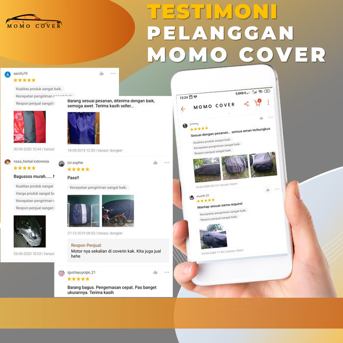 Premium Momo Cover Sarung Mobil Mercedes Benz C-Class W204 C200 Cla200